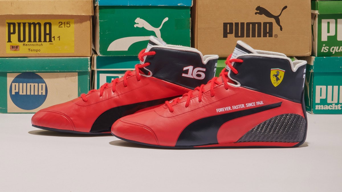 Puma Scuderia Ferrari Speedcat Pro 75 la scarpa da pilota