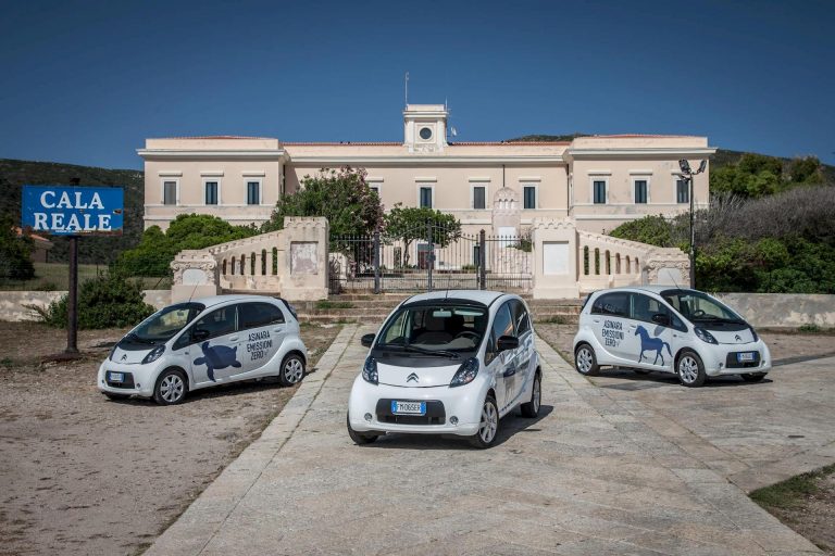 Quattro Citroen C-Zero 100% elettriche all’Asinara