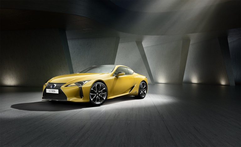 Lexus LC Yellow Edition, in edizione limitata