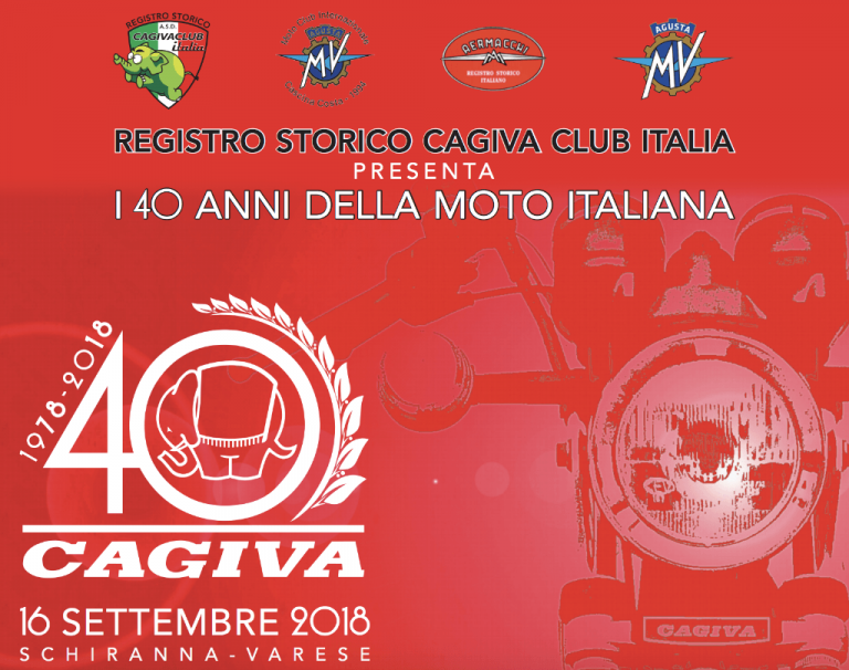 Raduno Cagiva: “I 40 anni della moto italiana”