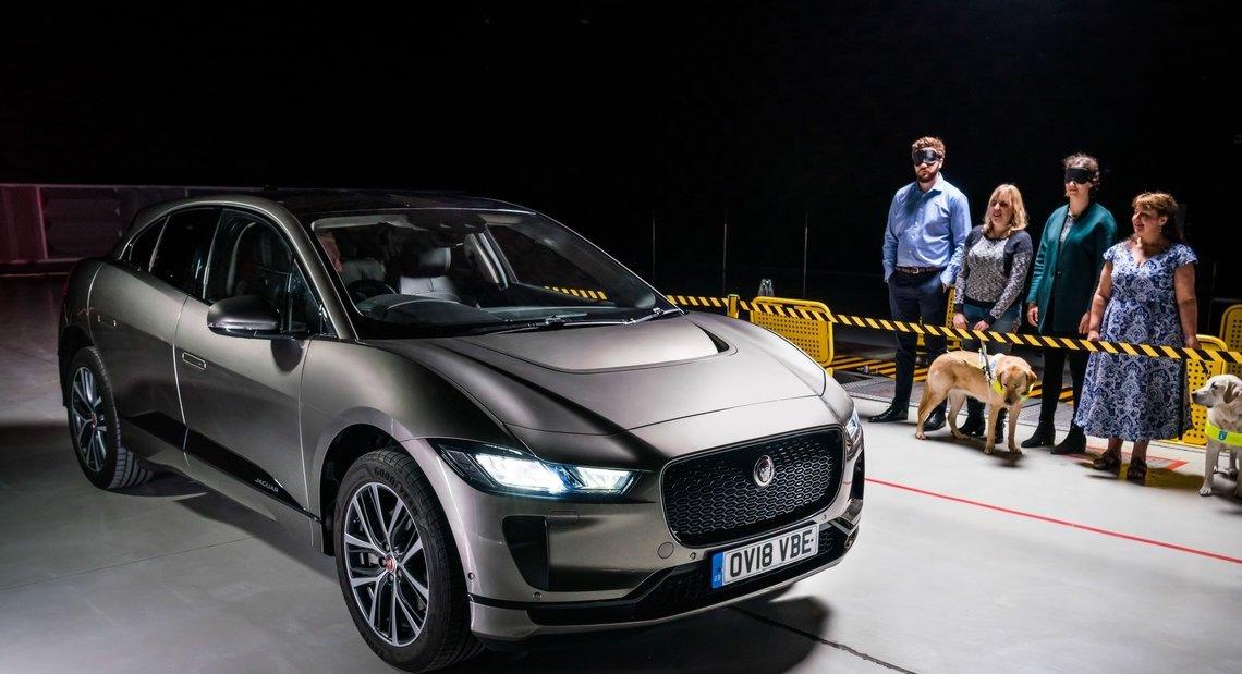 Jaguar I-Pace allarme acustico per veicoli elettrici