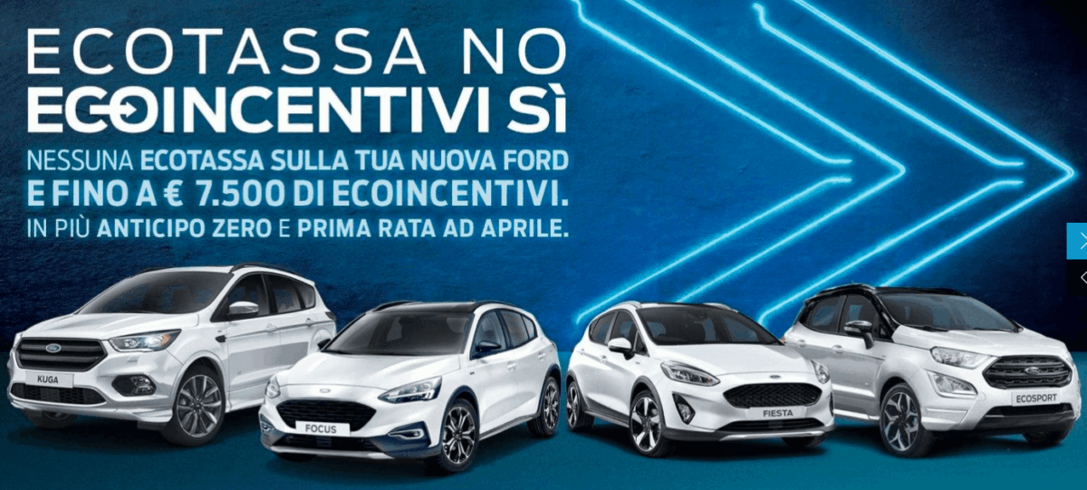 Ecoincentivi Ford