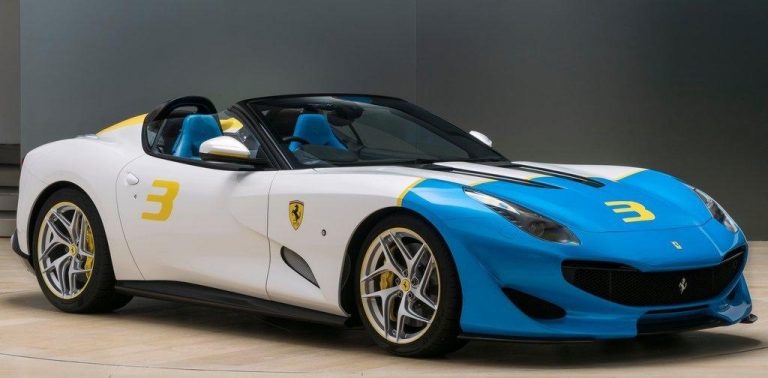 Ferrari SP3JC, la one-off che rende omaggio alla Pop Art