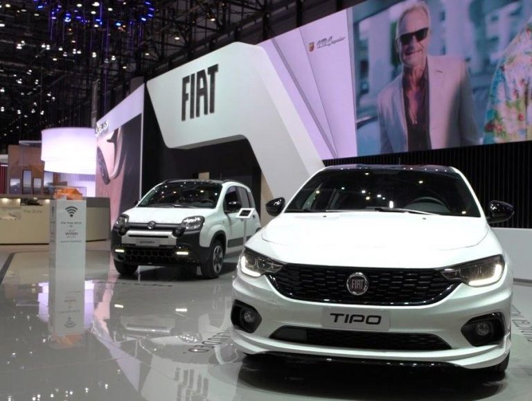 Fiat stand Salone di Ginevra 2019