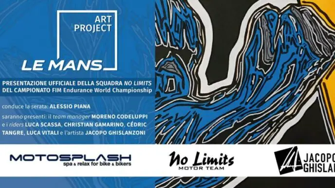 Le Mans Art Project Ciapa La Moto No Limits Motor Team