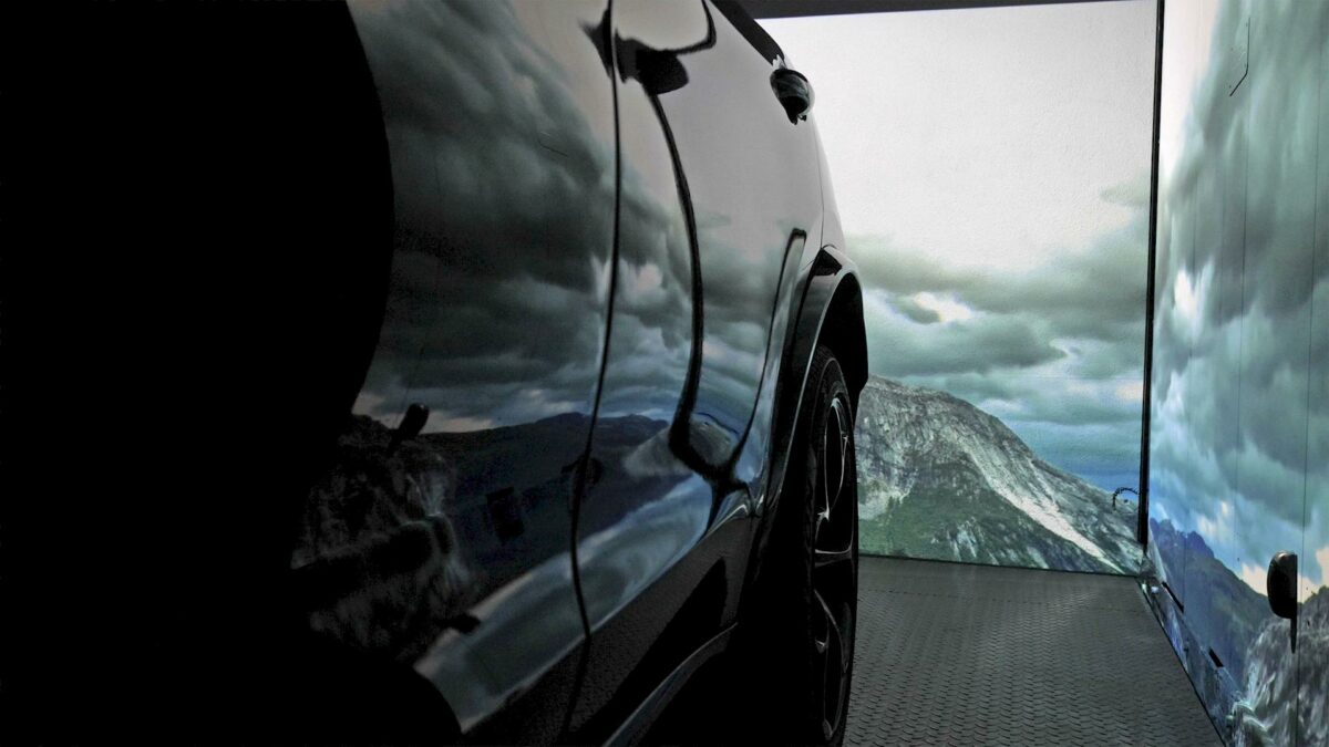 Ascensore per auto con immersive room