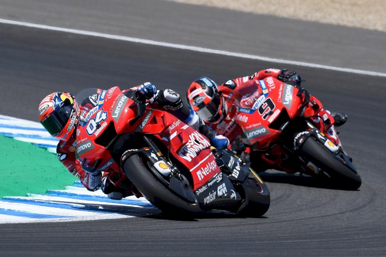 Andrea Dovizioso e Danilo Petrucci MotoGP Jerez 2019