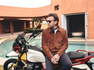 Ewan McGregor Moto Guzzi