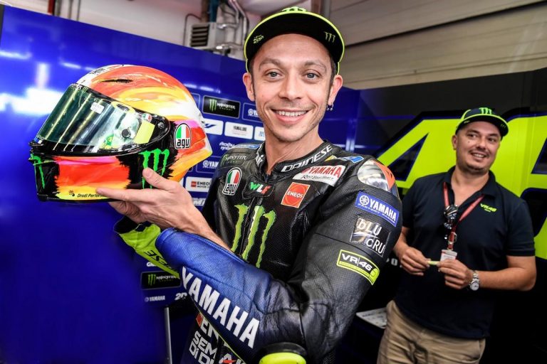 Valentino Rossi Casco Mugello 2019