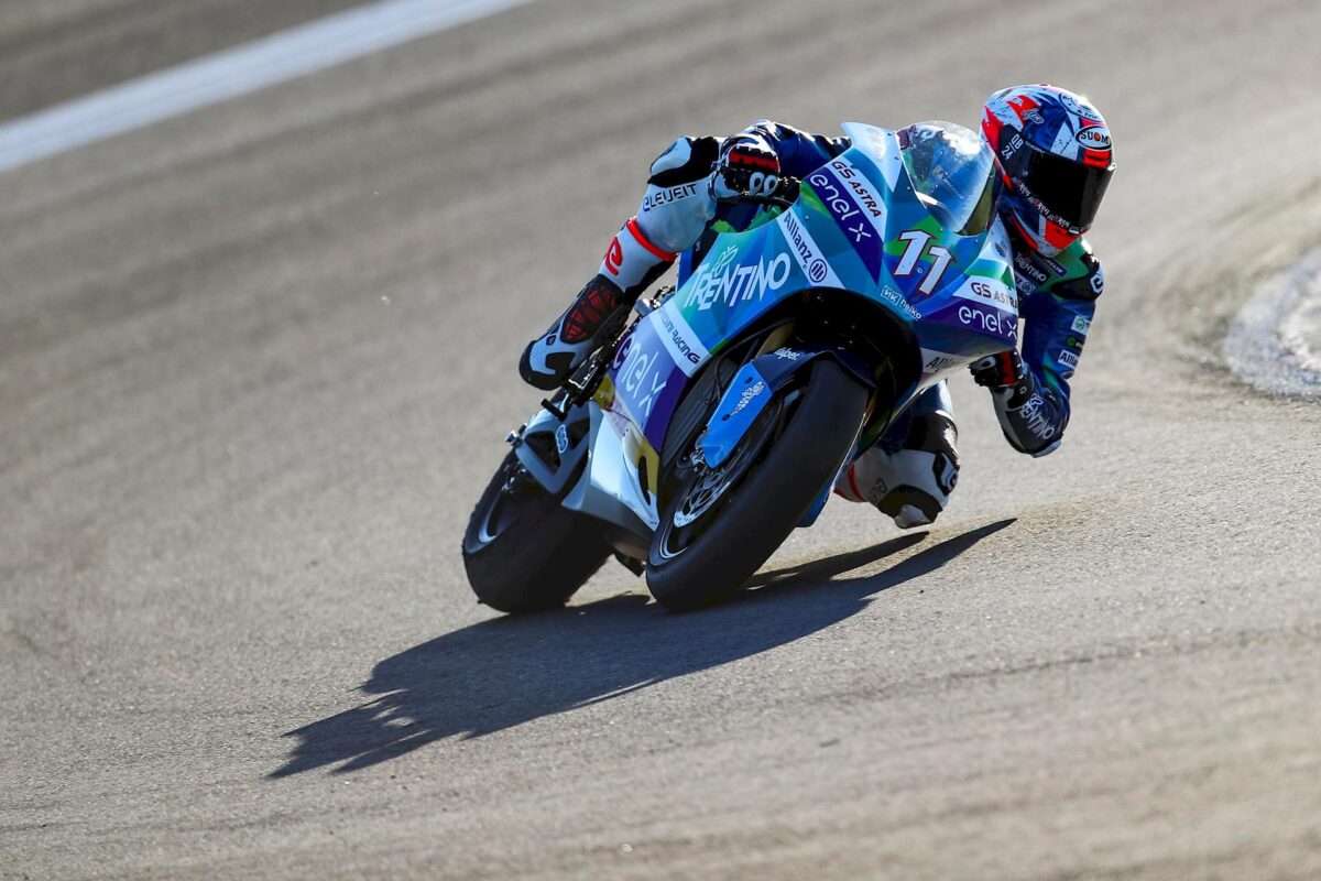 Matteo Ferrari Test MotoE Jerez