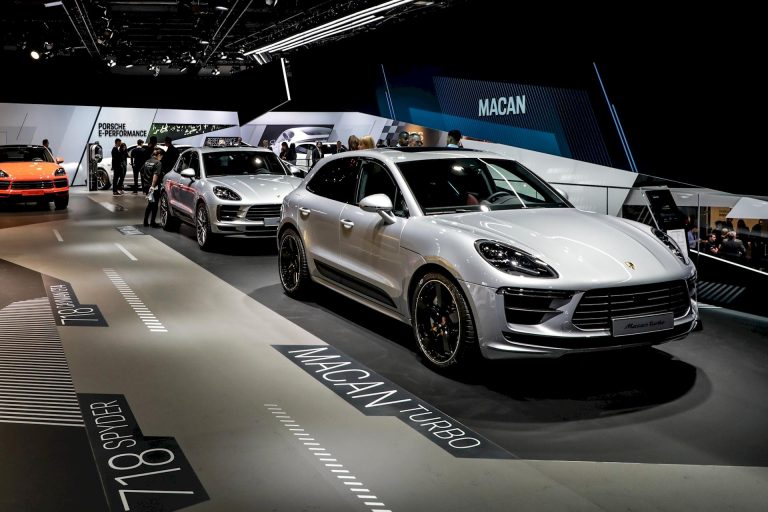 Porsche Macan Turbo al Salone di Francoforte