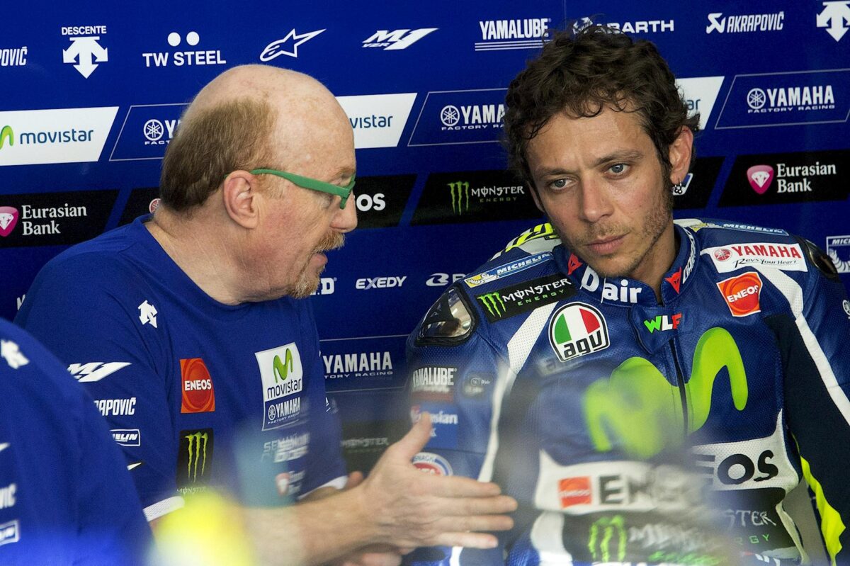 Valentino Rossi e Silvano Galbusera MotoGP 2019