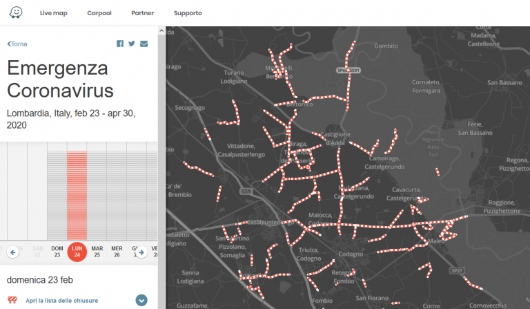 coronavirus waze