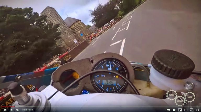 TEAM CLASSIC SUZUKI RG500 ONBOARD TT