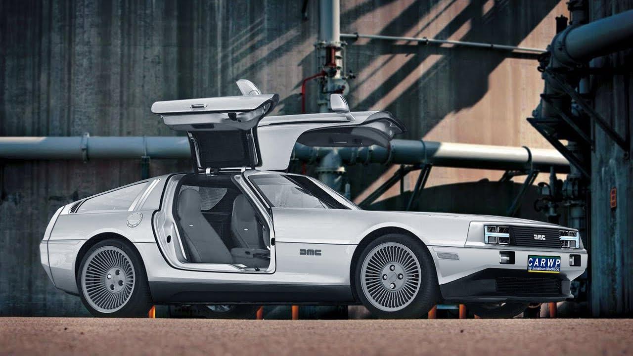 DMC DeLorean Rendering