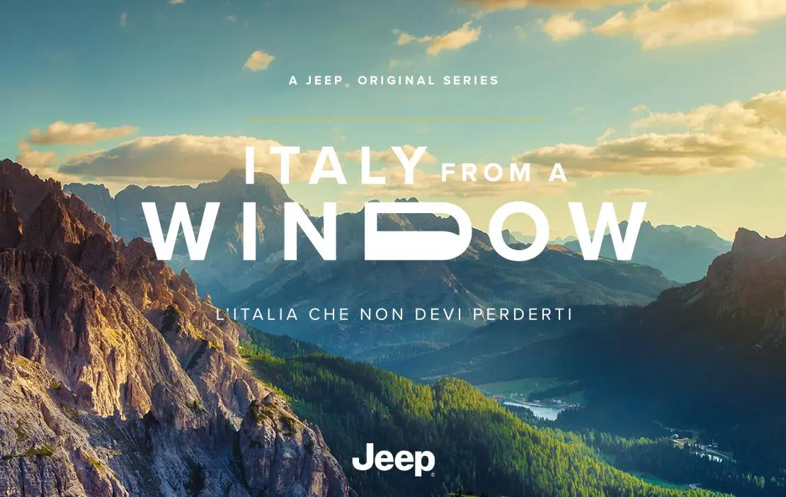 Jeep web serie Italy from a window