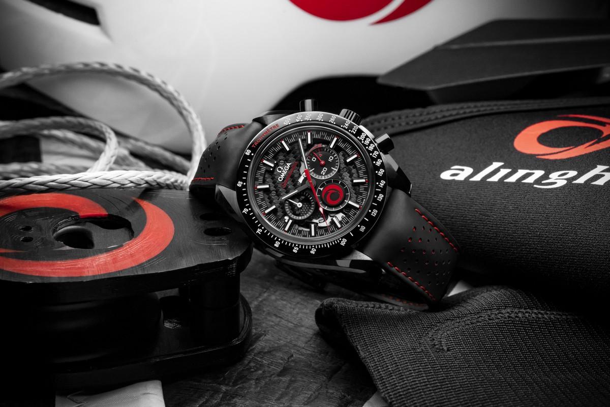 Omega Speedmaster Dark Side of the Moon Alinghi