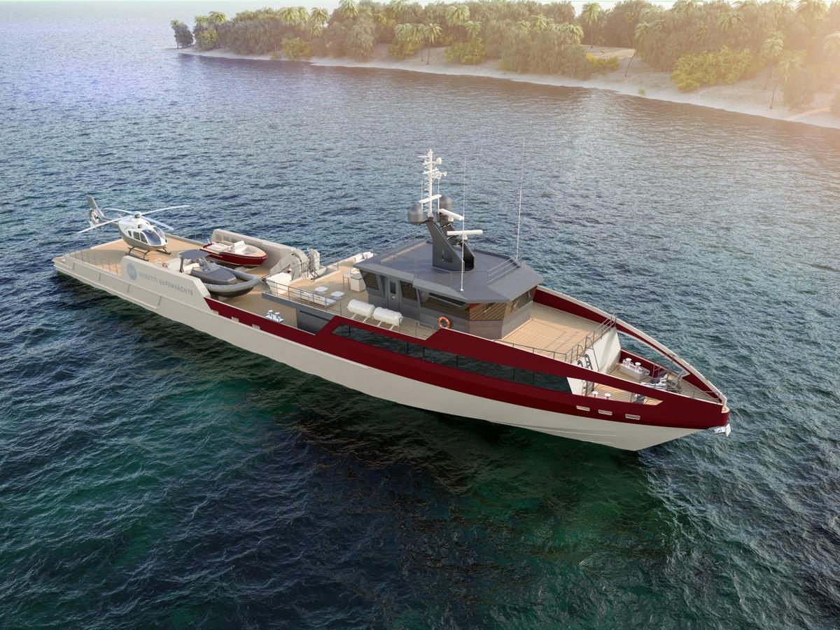 Rosetti Superyachts Support Vessel