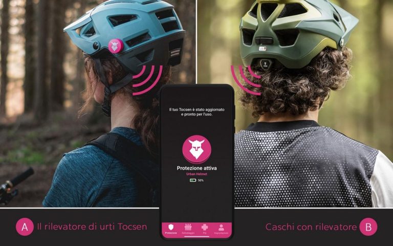 Tocsen sensore gps casco