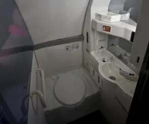 toilette in aereo