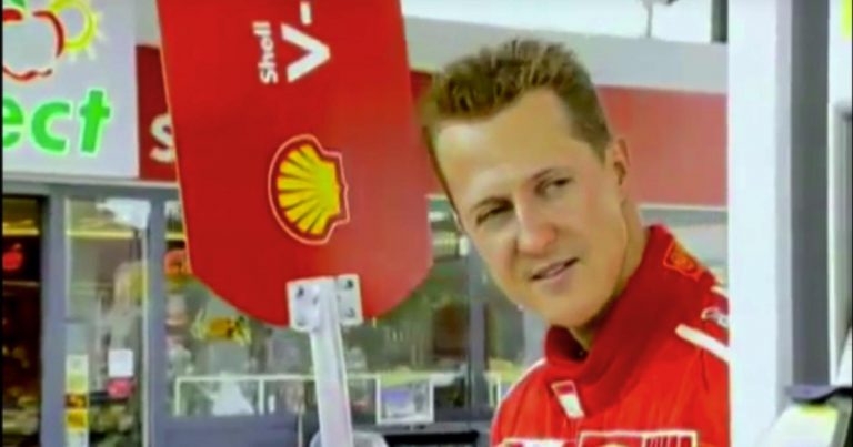 schumacher shell spot tv