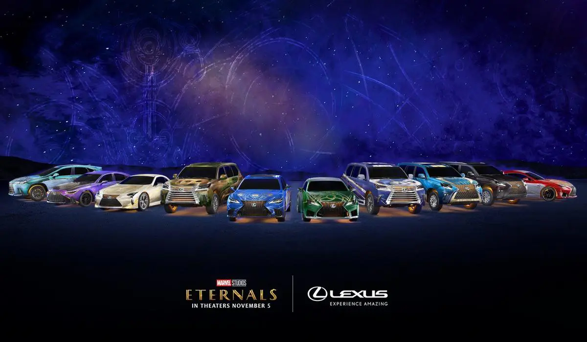 Lexus Eternals Marvel Studios