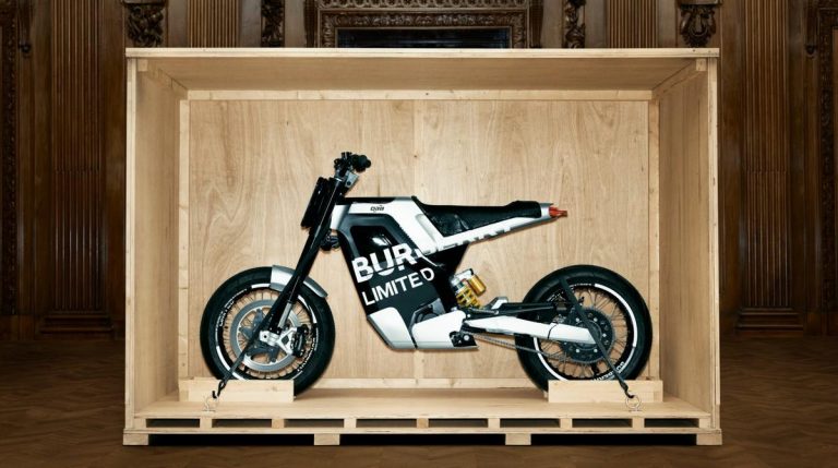 Moto elettrica Burberry Concept-E RS