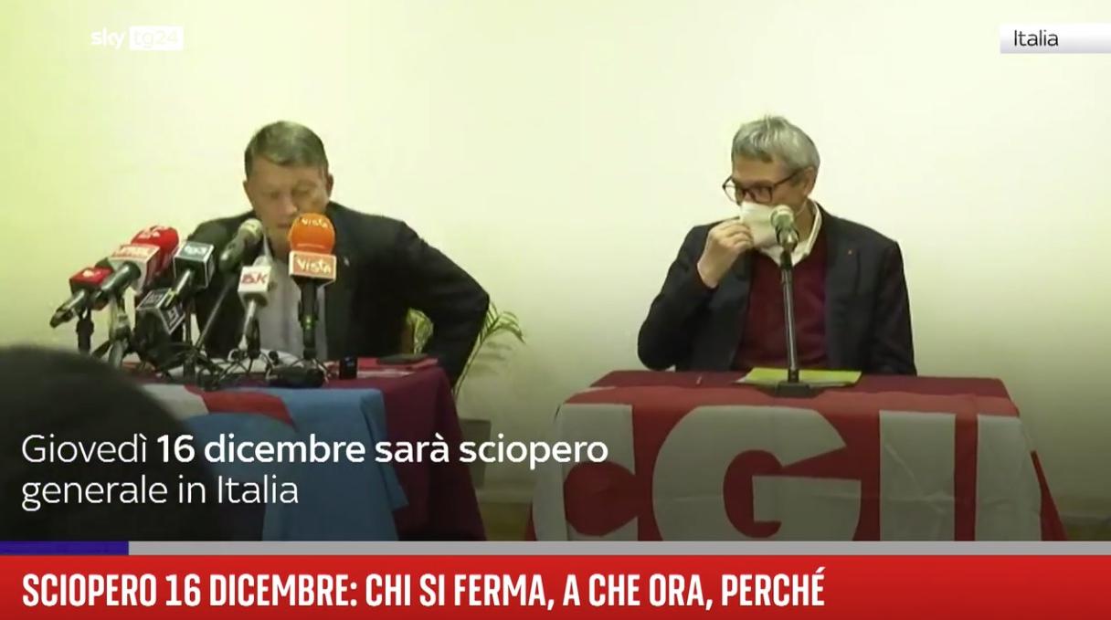 sciopero 16 dicembre