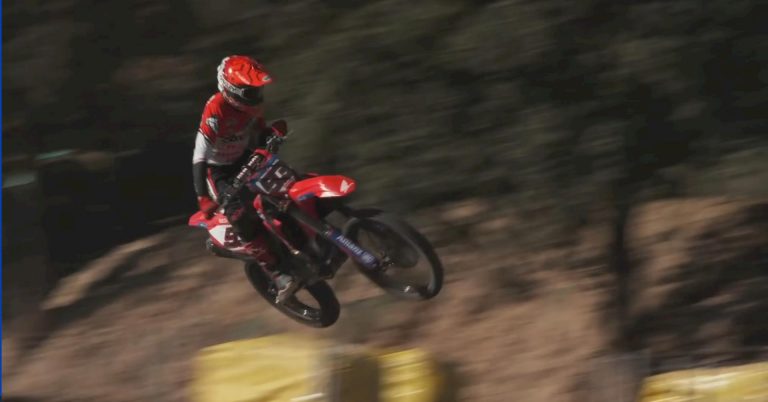 Marquez allenamento motocross