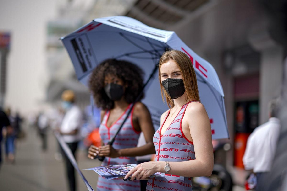 Paddock Girls Gresini Racing MotoGP Qatar 2022