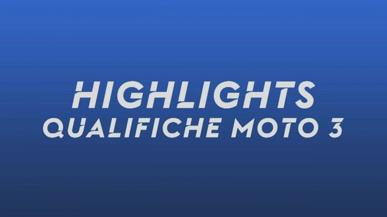 highlights qualifiche moto3