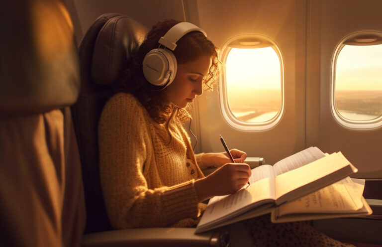 paura di volare scrivere in aereo