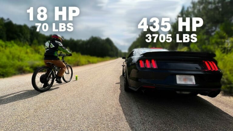 ebike vs mustang