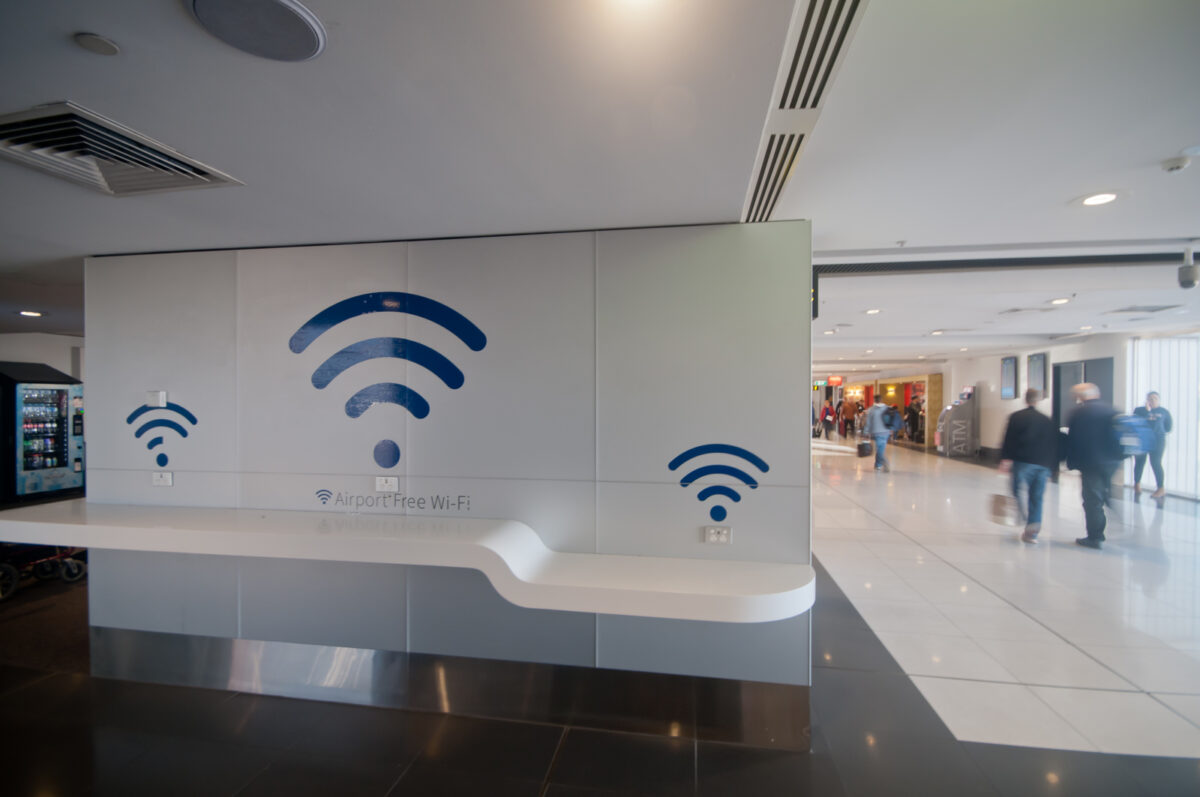 wi-fi in aeroporto