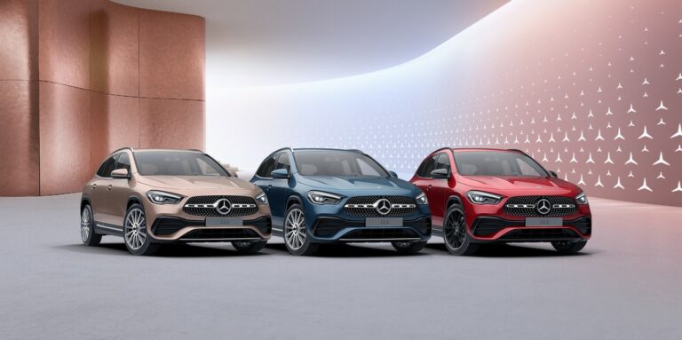 Mercedes GLA Colour Collection 2022