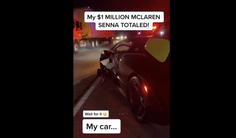 mclaren senna incidente