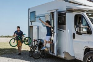 Italia in camper e bicicletta