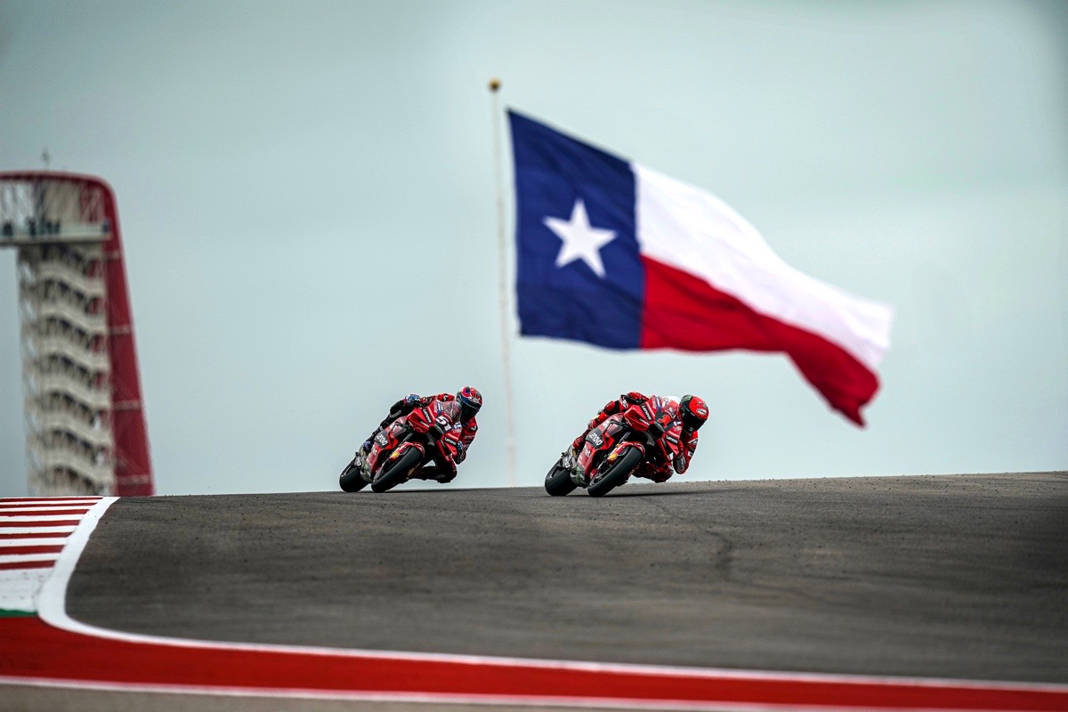 bagnaia ducati sprint race austin motogp