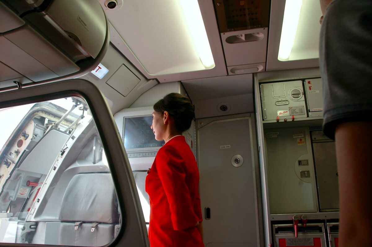 hostess flight attendant