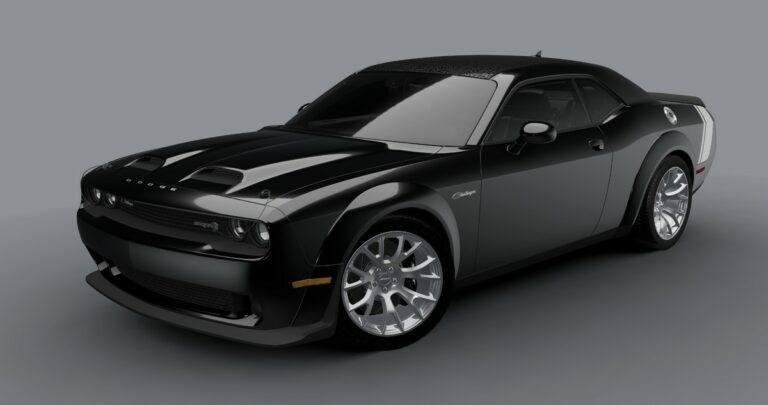 Dodge Challenger Black Ghost