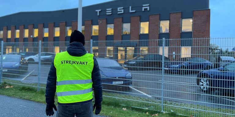 tesla svezia sciopero