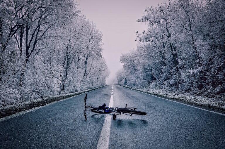 bicicletta inverno