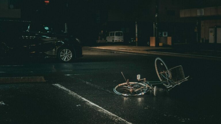 incicente bicicletta