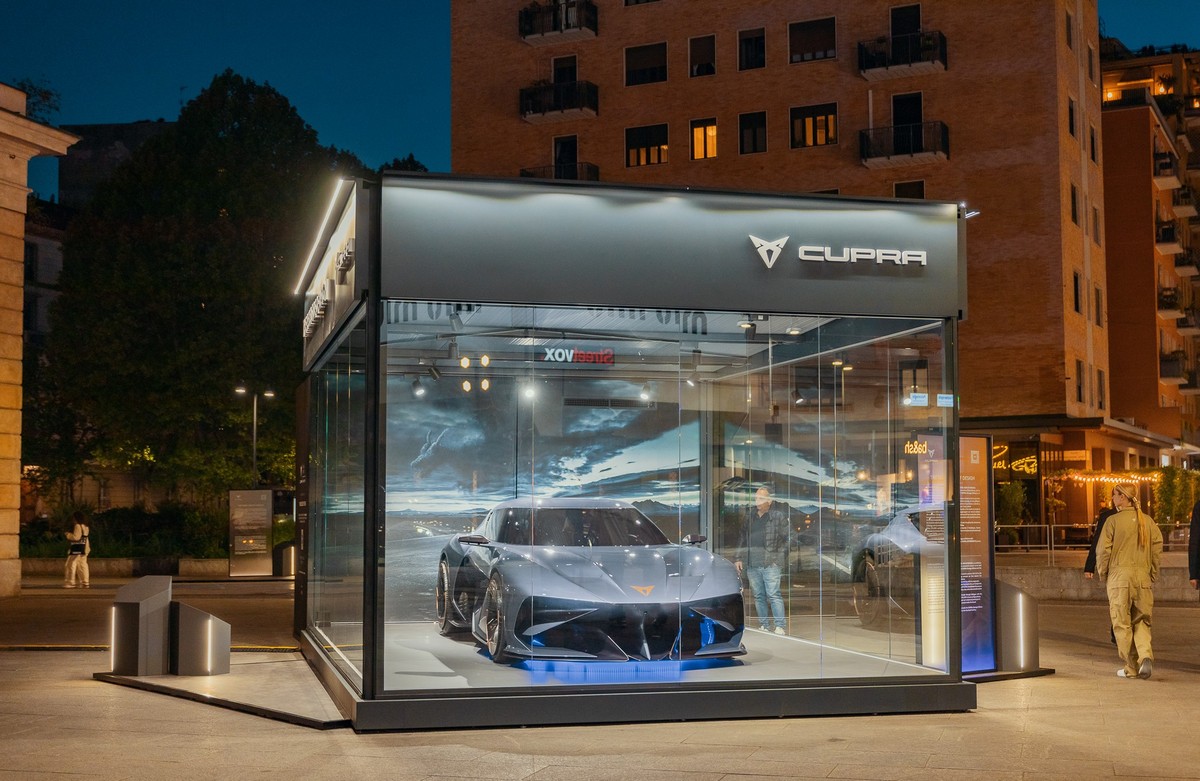 Cupra Milano Design Week 2025: la concept car DarkRebel