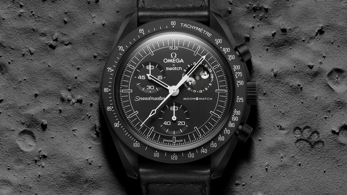 Omega x Swatch Mission to the Moonphase New Moon - Full Moon