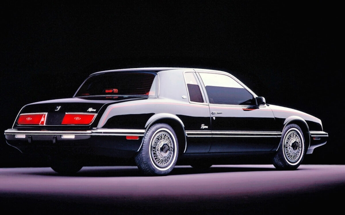 1986 Buick Riviera back