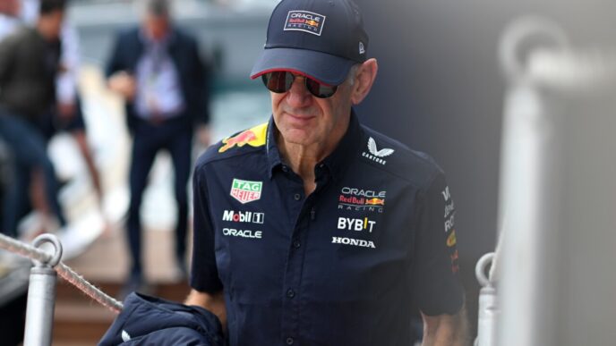 Adrian Newey, the Chief Technical Officer of Oracle Red Bull Racing