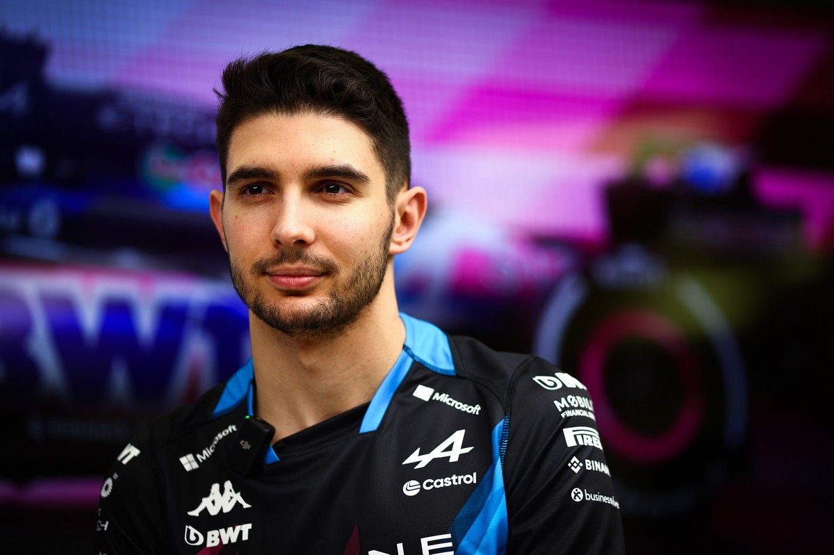 Esteban Ocon Alpine F1 2024