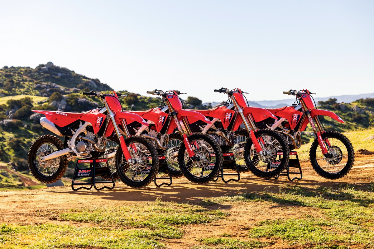 Honda CRF250R e CRF450R 2025