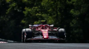 Carlo Sainz su Ferrari F1 GP Ungheria 2024